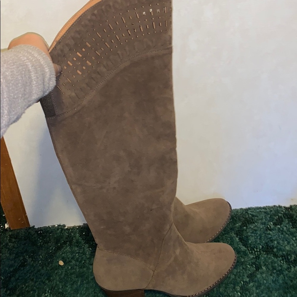 Knee high boots